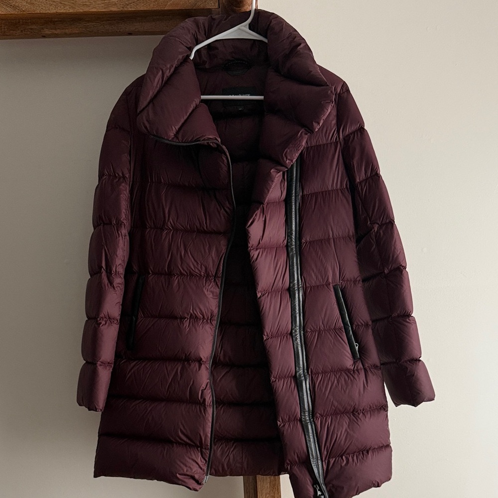Mackage Deep Burgundy Puffer Jacket
